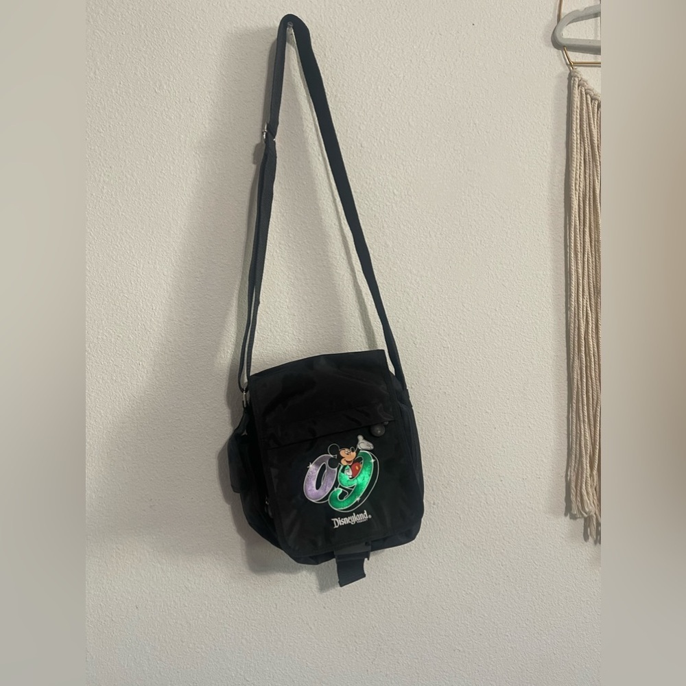2009 Walt Disney World Cross Body Bag Small Messenger Bag Adjustable Strap
